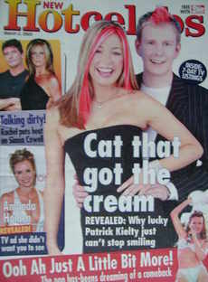 Hot Celebs magazine - Cat Deeley and Patrick Kielty cover (2 March 2003)