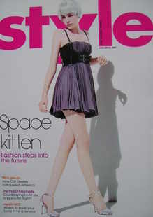 <!--2007-01-21-->Style magazine - Space Kitten cover (21 January 2007)