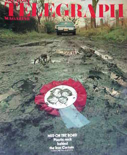 The Daily Telegraph magazine - Mud On The Road cover (19 March 1976)