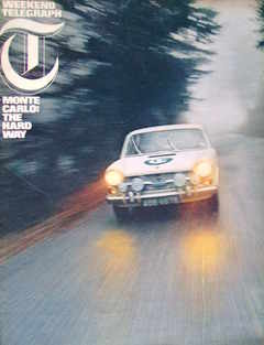 Weekend Telegraph magazine - Monte Carlo The Hard Way cover (15 January 1965)