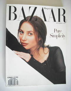 Harper's Bazaar magazine - September 1993 - Christy Turlington cover
