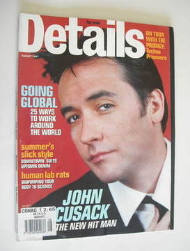Details magazine - August 1997 - John Cusack cover