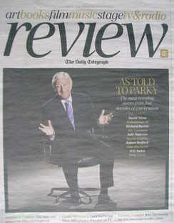 The Daily Telegraph Review newspaper supplement - 9 October 2010 - Michael Parkinson cover