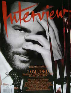 Interview magazine - February 2011 - Tom Ford cover