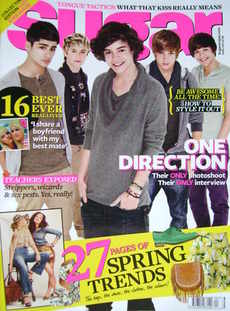 Sugar magazine - One Direction cover (April 2011)