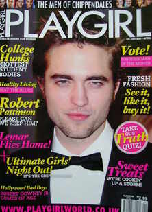 Playgirl magazine - Robert Pattinson cover (April 2011)
