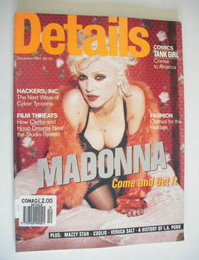 Details magazine - December 1994 - Madonna cover