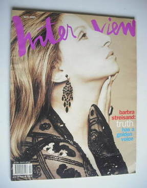 Interview magazine - April 1993 - Barbra Streisand cover