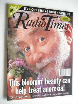 Radio Times magazine - David Bellamy cover (17-23 July 1993)