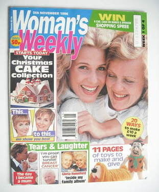 Woman's Weekly magazine (5 November 1996)