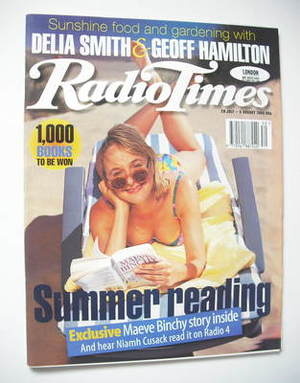 <!--1995-07-29-->Radio Times magazine - Niamh Cusack cover (29 July - 4 Aug