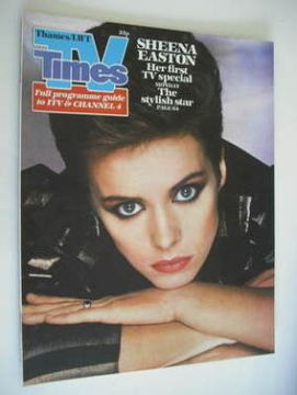 TV Times magazine - Sheena Easton cover (11-17 December 1982)