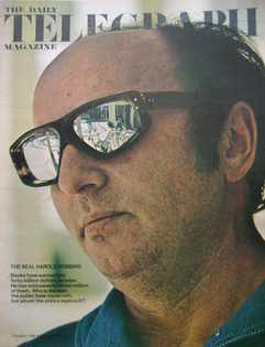 The Daily Telegraph magazine - Harold Robbins cover (11 September 1970)