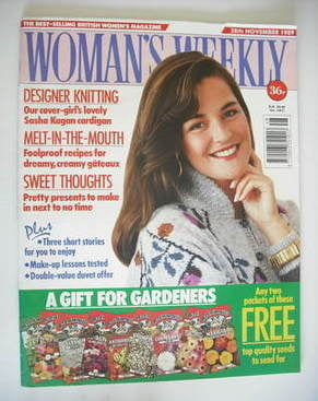 Woman's Weekly magazine (28 November 1989)