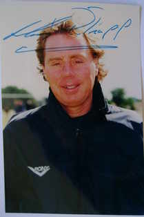 Harry Redknapp autograph