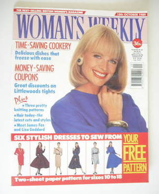 <!--1989-10-10-->Woman's Weekly magazine (10 October 1989)