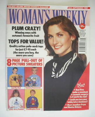 <!--1989-09-26-->Woman's Weekly magazine (26 September 1989)