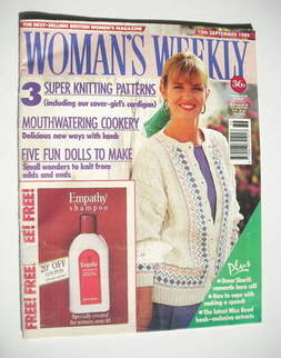Woman's Weekly magazine (12 September 1989 - British Edition)