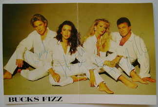 Bucks Fizz autograph