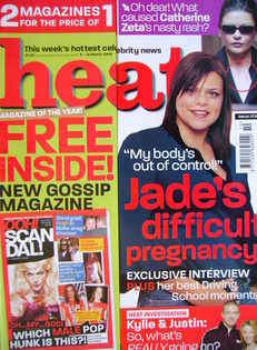 Heat magazine - Jade Goody cover (8-14 March 2003 - Issue 209)