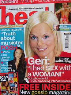 Heat magazine - Geri Halliwell cover (22-28 March 2003 - Issue 211)