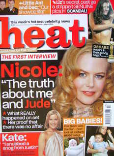 Heat magazine - Nicole Kidman cover (29 March - 4 April 2003 - Issue 212)