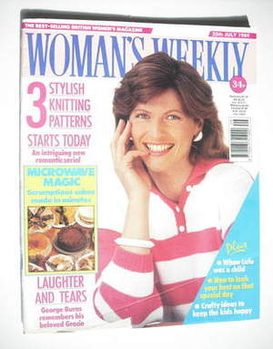 Woman's Weekly magazine (25 July 1989 - British Edition)