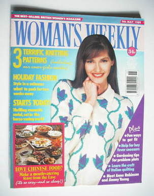 <!--1989-05-09-->Woman's Weekly magazine (9 May 1989 - British Edition)