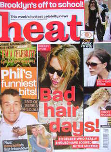 Heat magazine - Bad Hair Days cover (17-23 May 2003 - Issue 219)
