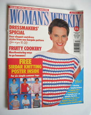 Woman's Weekly magazine (2 May 1989 - British Edition)