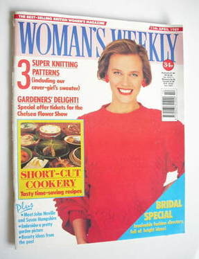 Woman's Weekly magazine (11 April 1989 - British Edition)