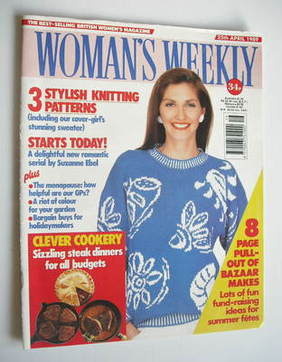 Woman's Weekly magazine (25 April 1989 - British Edition)