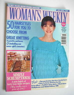 Woman's Weekly magazine (18 April 1989 - British Edition)