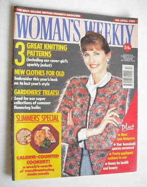 Woman's Weekly magazine (4 April 1989 - British Edition)