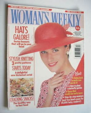 Woman's Weekly magazine (28 March 1989 - British Edition)