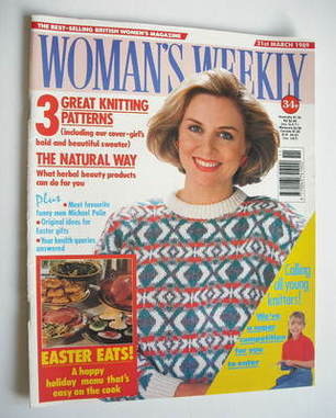 <!--1989-03-21-->Woman's Weekly magazine (21 March 1989 - British Edition)