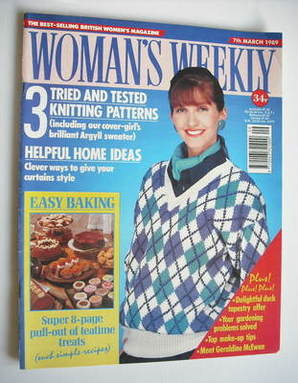 Woman's Weekly magazine (7 March 1989 - British Edition)