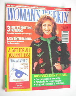 Woman's Weekly magazine (14 February 1989 - British Edition)