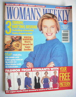 Woman's Weekly magazine (31 January 1989 - British Edition)