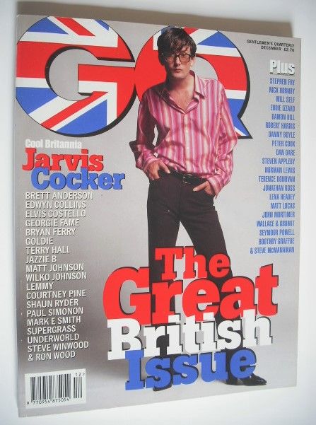 British GQ magazine - December 1996 - Jarvis Cocker cover