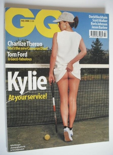 British GQ magazine - July 2000 - Kylie Minogue cover
