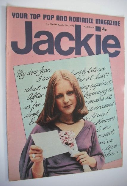 Jackie magazine - 2 February 1974 (Issue 526)