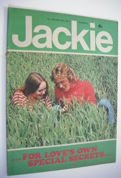 Jackie magazine - 27 April 1974 (Issue 538)