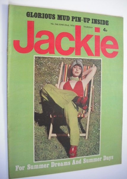 Jackie magazine - 22 June 1974 (Issue 546)