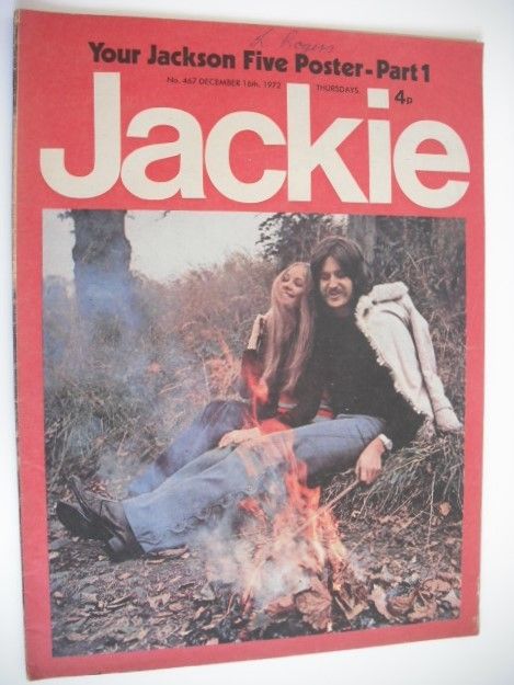 Jackie magazine - 16 December 1972 (Issue 467)