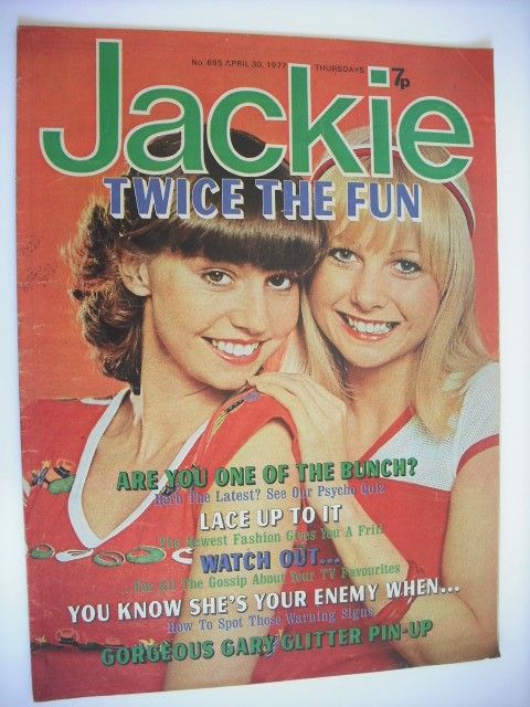 Jackie magazine - 30 April 1977 (Issue 695)
