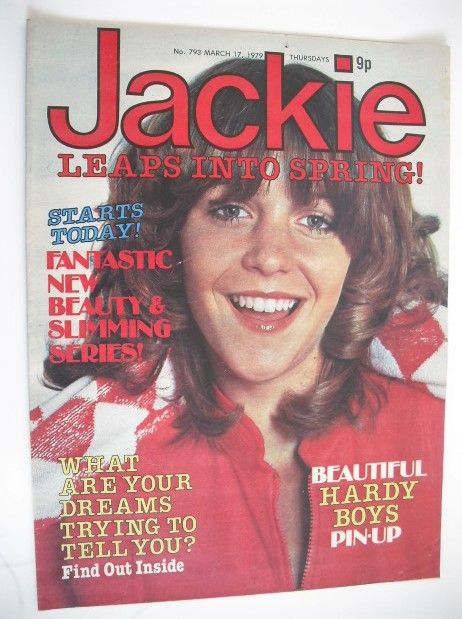Jackie magazine - 17 March 1979 (Issue 793 - Leslie Ash cover)