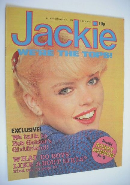 Jackie magazine - 1 December 1979 (Issue 830)