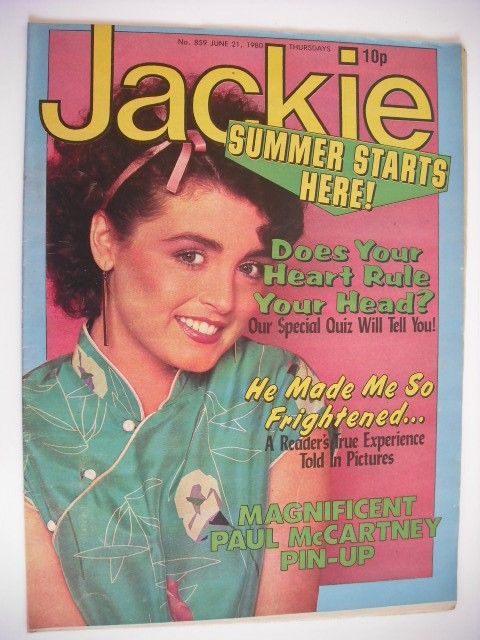 Jackie magazine - 21 June 1980 (Issue 859)