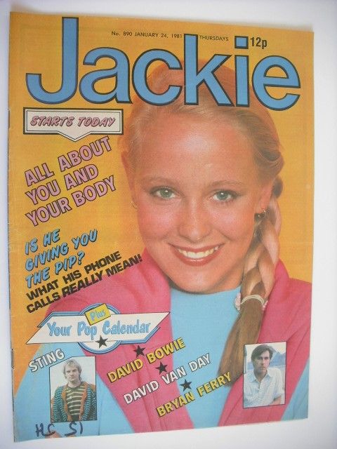 Jackie magazine - 24 January 1981 (Issue 890)